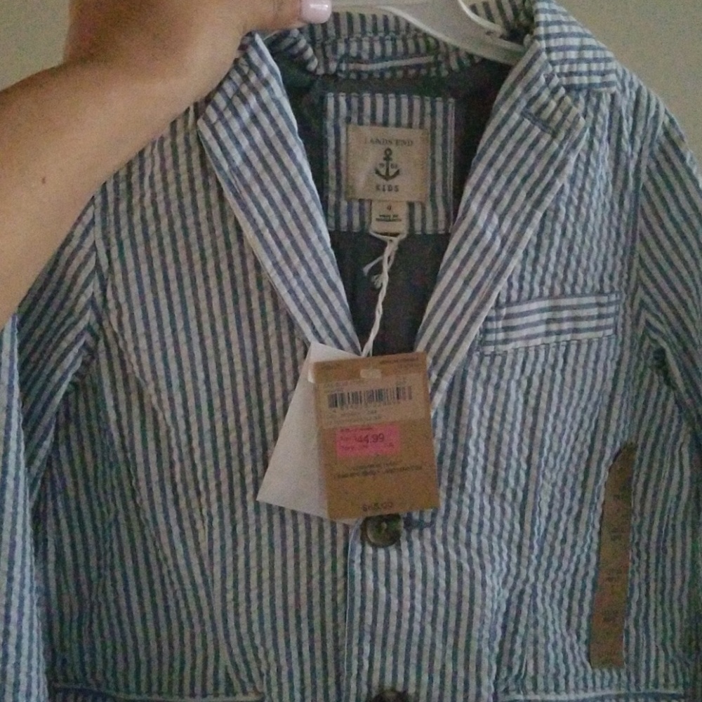 Boy  Seersucker jacket